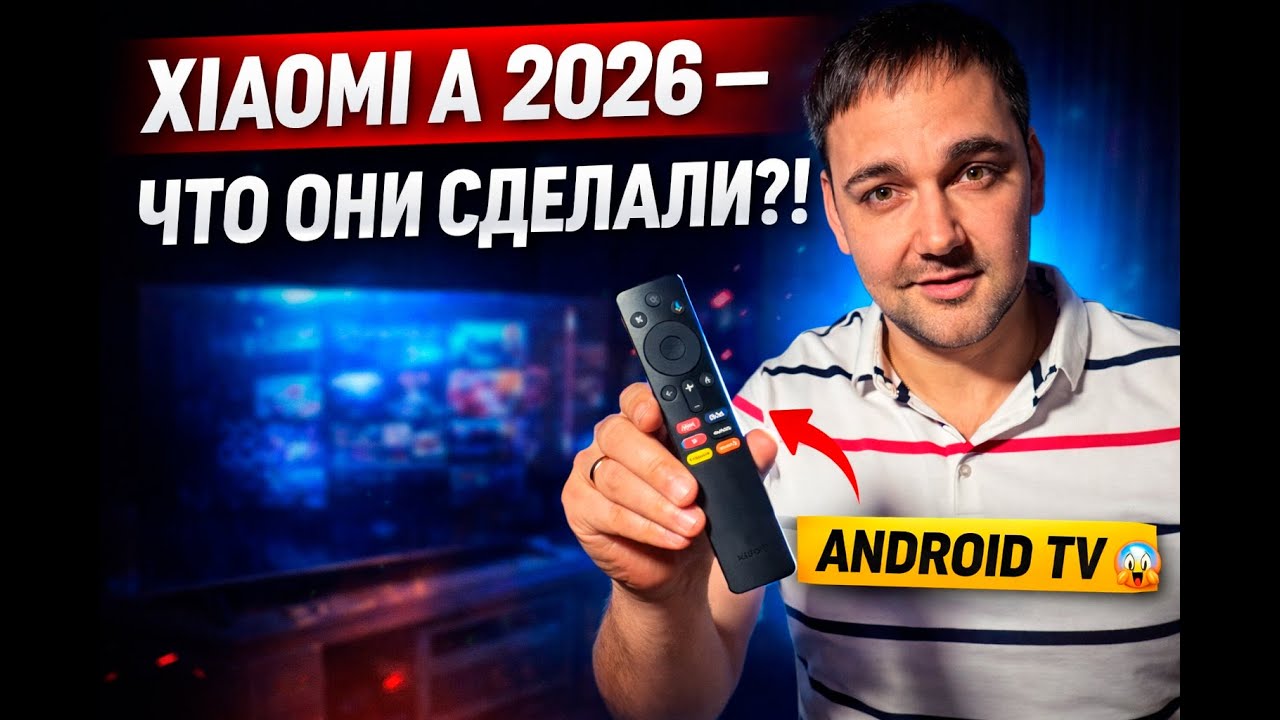 Xiaomi A 2026 — ЧТО СЛУЧИЛОСЬ С ЭТИМ ТЕЛЕВИЗОРОМ?! 😱 Честный обзор 📺