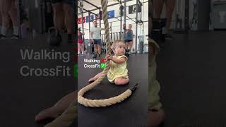 Training for the 2044 CrossFit Games 💪🏼😂