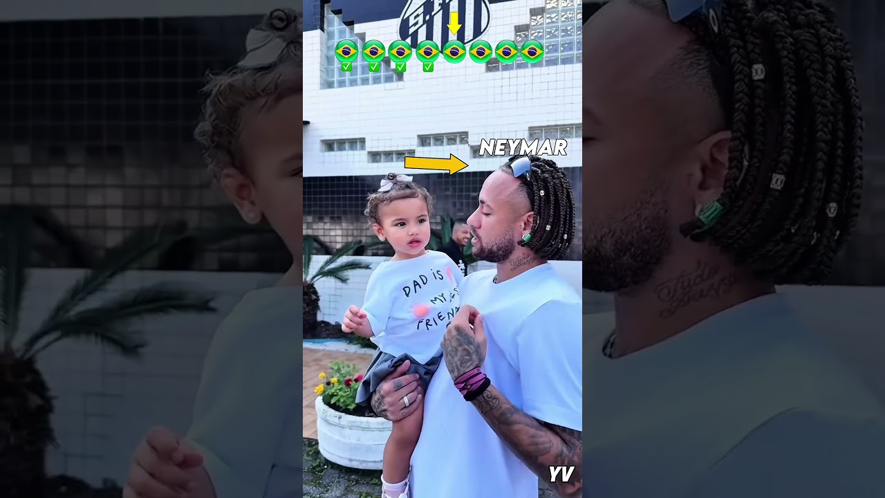 Neymar Jr and Mavie Cute Moments 😍