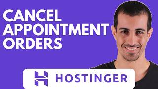 Hostinger Tutorial: Cancel Appointment Orders Easily in Hostinger Website Builder