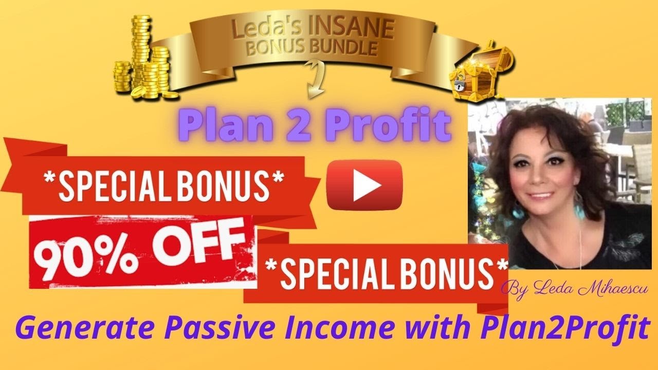 Plan 2 Profit⚠️Generate Passive Income With Plan 2 Profit ⚠️&Get OVER $2000 WORTH🔥in CUSTOM BONUSES🔥