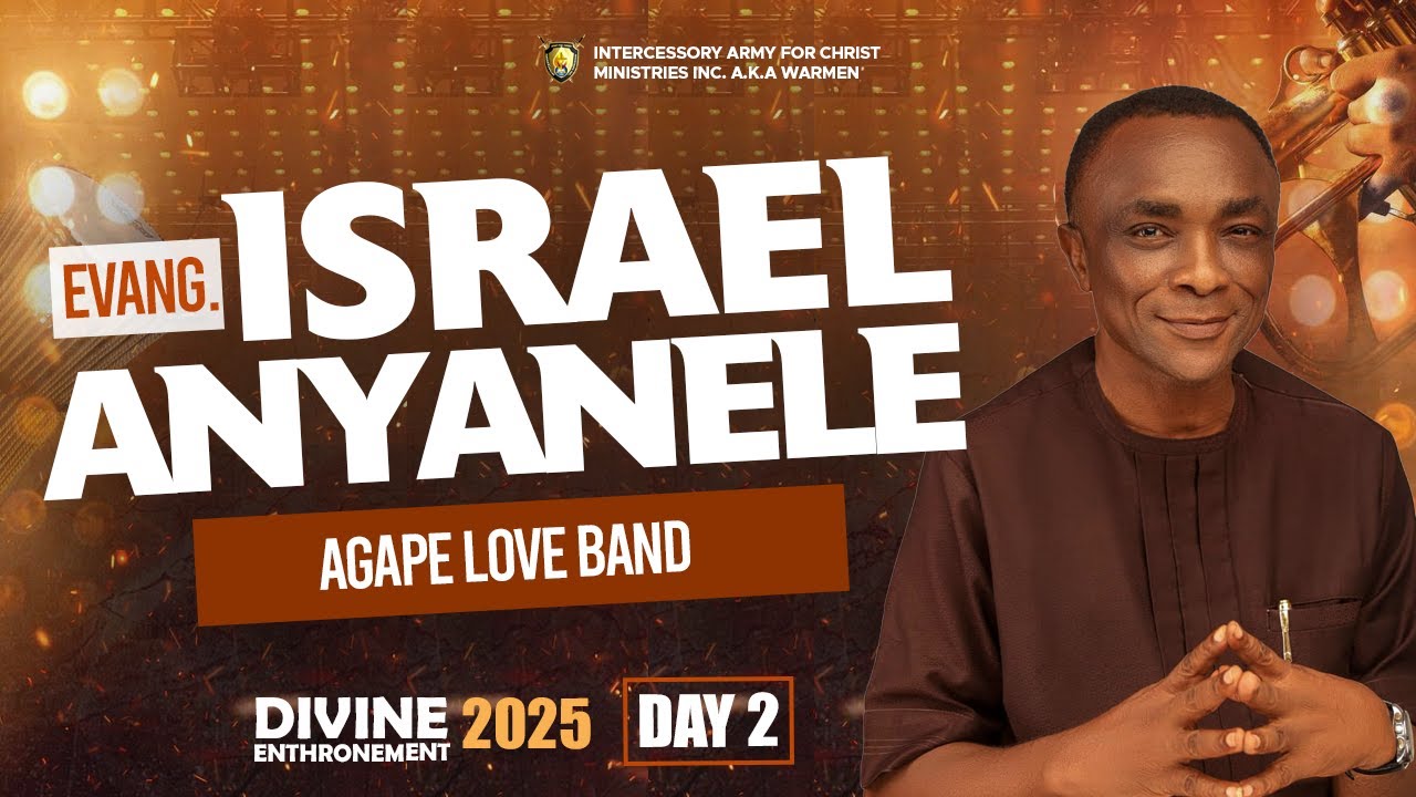 Bro. Israel Anyanele Gives ELECTRIFYING Live Performance at Divine Enthronement 2025