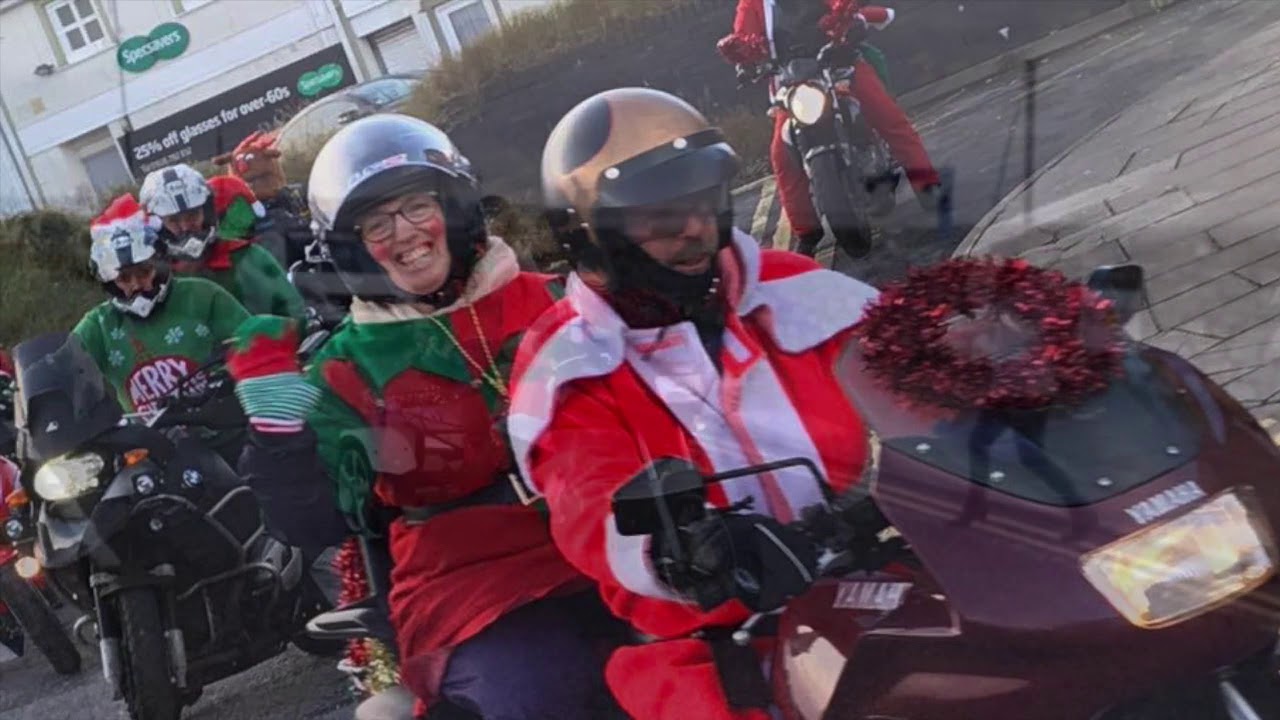 Santa Motorcycle Ride 2019 YouTube