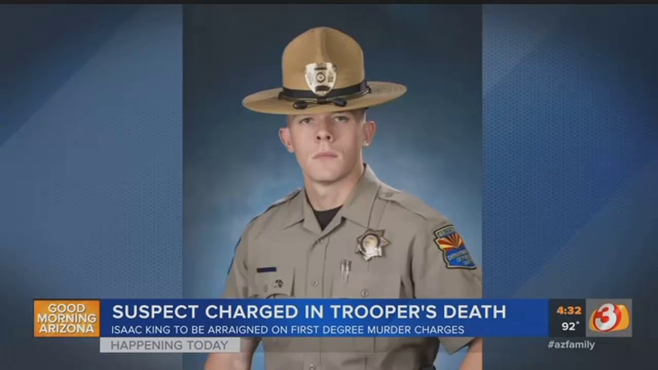 VIDEO: Suspect accused of killing DPS trooper set to be arraigned