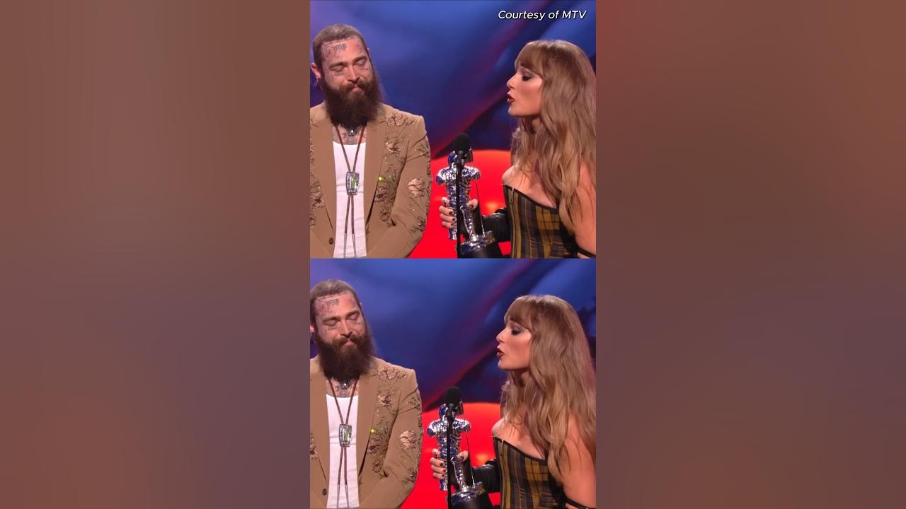 #PostMalone never forgets to be polite to #TaylorSwift. π₯Ή (π₯: Courtesy of MTV) #shorts #PostMalone never forgets to be polite to #TaylorSwift. π₯Ή (π₯: Courtesy of MTV) #shorts