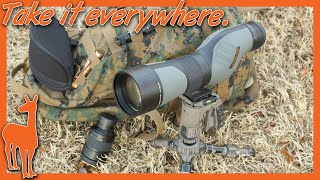 Athlon Ares UHD G2 Spotting Scope Review - 15-45x65mm with a MILLING RETICLE!