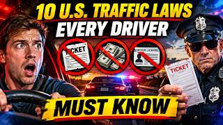 10 U.S. Traffic Laws Every Driver Must Know to Avoid Tickets, Fines, and License Suspension