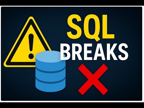 This One SQL Mistake Breaks Production Systems
