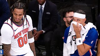 Josh Hart Dying Laughing At Clarkson For Fouling Out