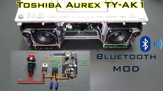 Toshiba Aurex TY-AK1 Mod - Part 2: Bluetooth Mod