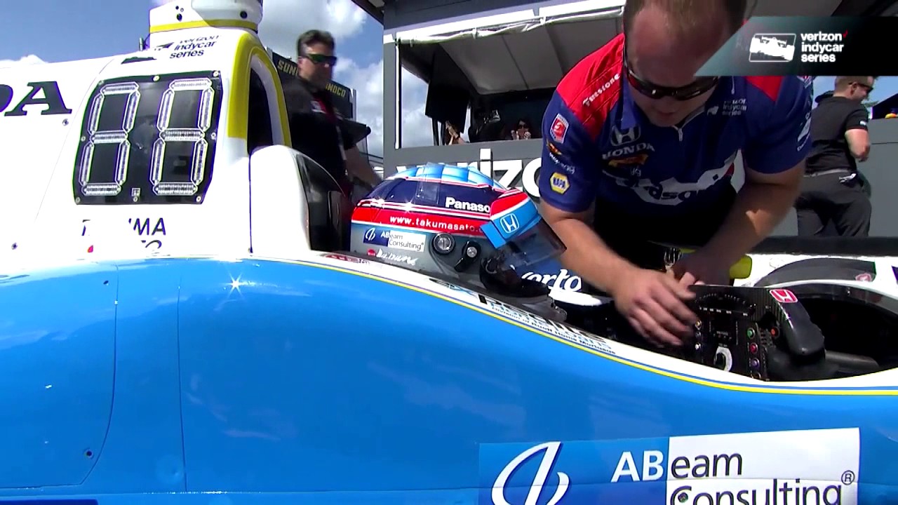 2017 IndyCar Pocono 500 Sato pole run