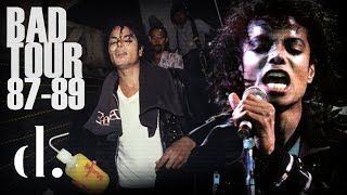 Backstage Michael Jackson's Bad Tour RARE Footage | the detail.