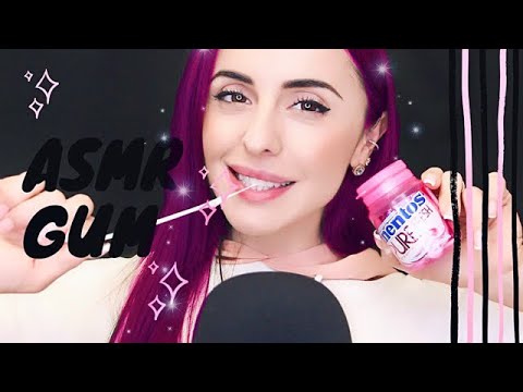 АСМР → ЖВАЧКА 😅 ЖУЮ ЖВАЧКУ  КАК "КОРОВА" ASMR GUM Mentos