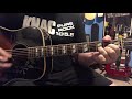 The ballad of dwight fry  alice cooper  rough acoustic guitar