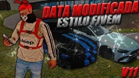 FINALMENTE!!! SAIU DATA MODIFICADA ESTILO FIVEM PARA SAMP LAUNCHER & SAMP ANDROID🥰🥴