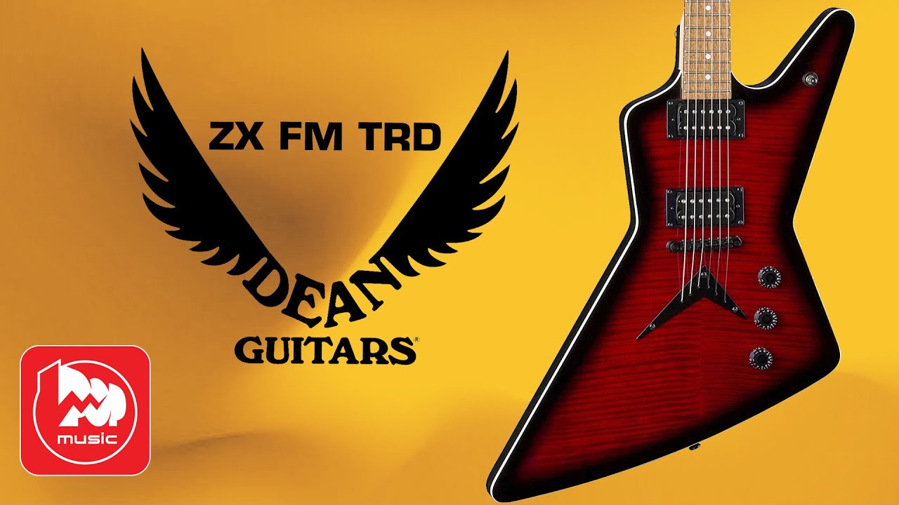 Электрогитара DEAN ZX FM (Explorer) - YouTube