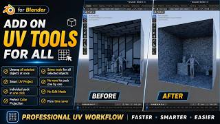 UV Tools for All (Blender Add on)