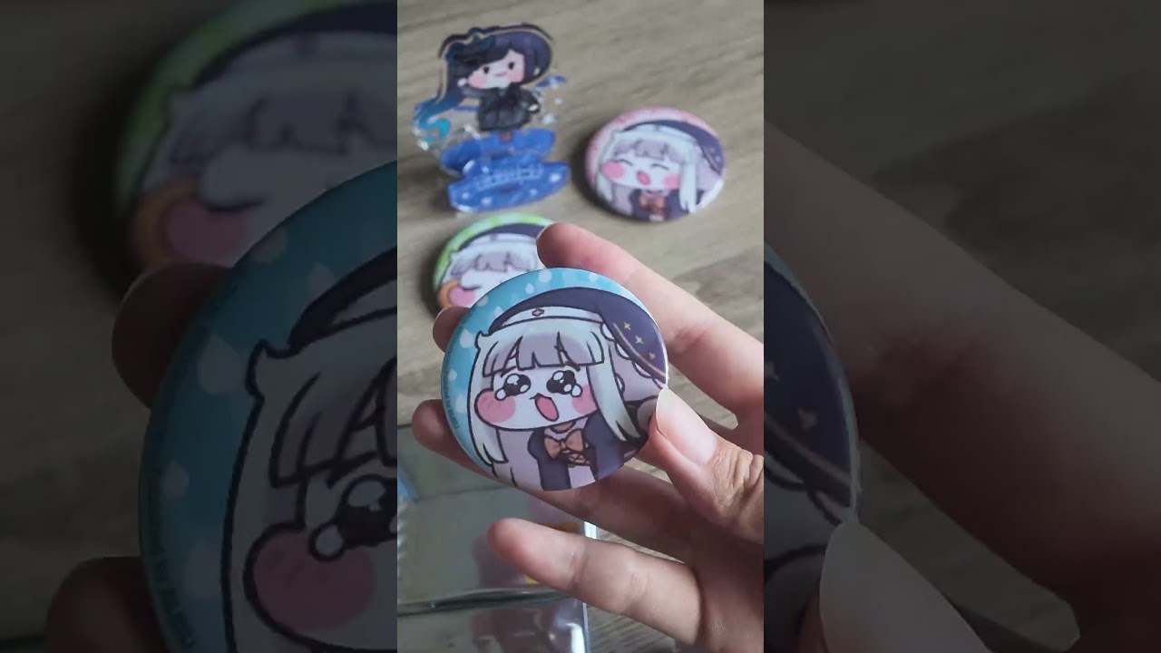 トリッカル×ゲーマーズ商品開封！②ｽﾋﾟｷ百面相缶バッジ - YouTube