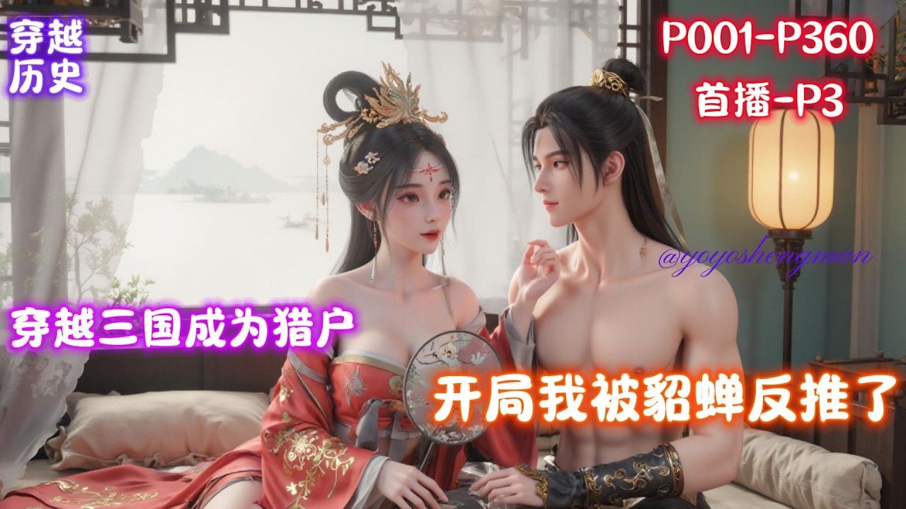 【P3-三国：猎户开局，我被貂蝉反推了】穿越东汉末年，段羽睁开眼睛就发现自己被三国第一美女貂蝉捡到。看着简陋的家，漂亮的她，觉醒词条【十倍速度】的段羽决定倾尽所有报答。