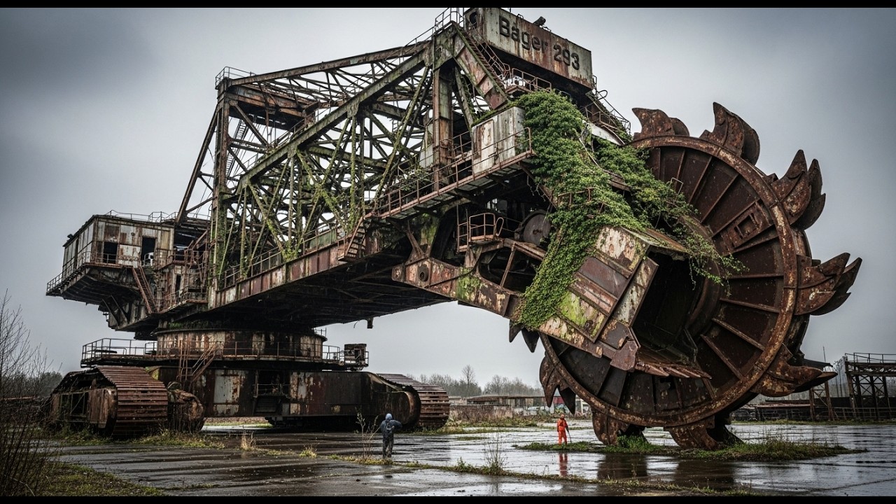 Abandoned Bagger 293 Found in Scrap Yard – Full Restoration of the ...