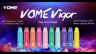 Vome Vigor 2500 Puffs