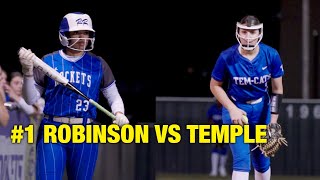 OPENING DAY!! #1 Robinson vs Temple 2026 screenshot 3
