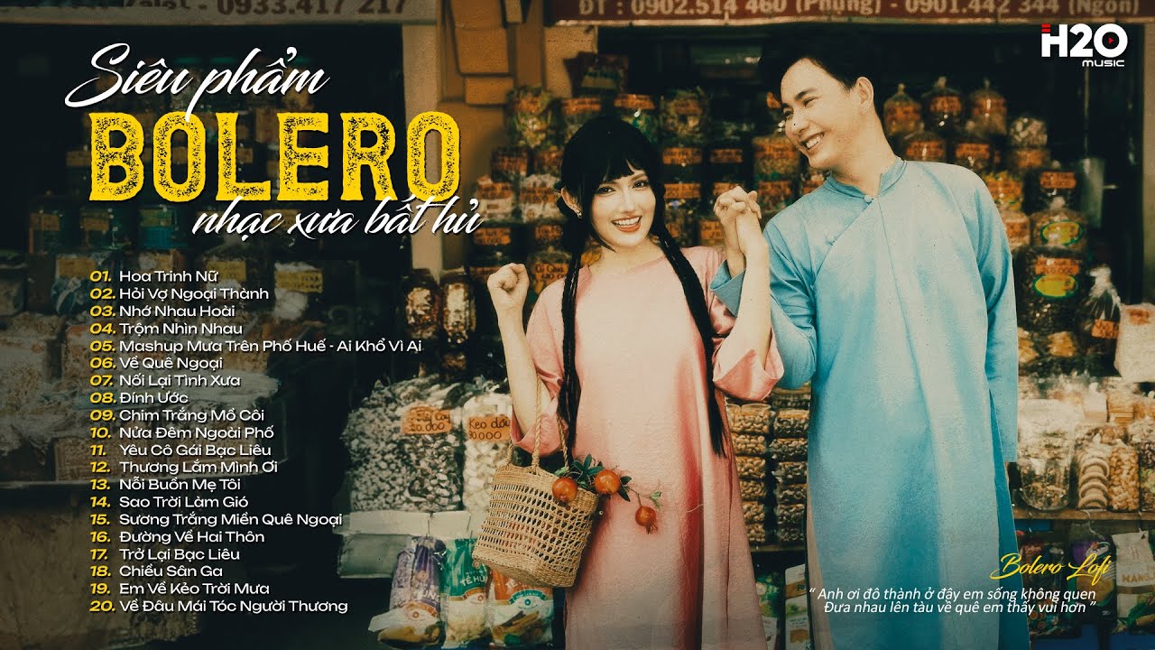 LIÊN KHÚC BOLERO LOFI TRỮ TÌNH DỄ NGHE DỄ NGỦ 📻 Hoa Trinh Nữ, Hỏi Vợ Ngoại Thành, Nhớ Nhau Hoài