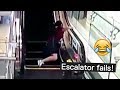 Escalator Fails - Try Not to Laugh!