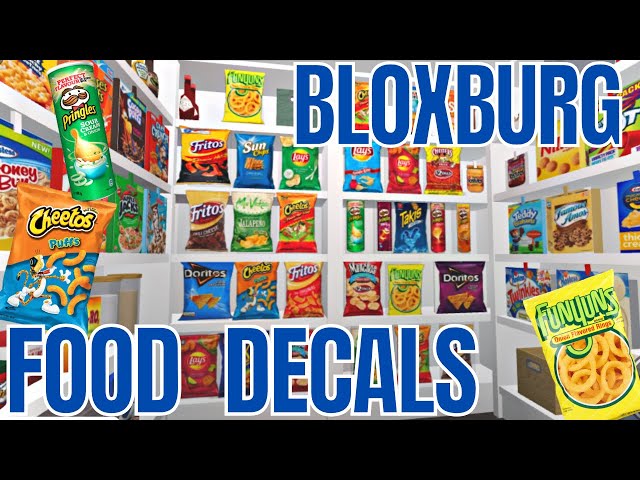 CapCut_bloxburg food id codes