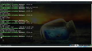 Linux Shell Scripting Redirection
