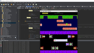 #Java Game Frogger #1 - interpreted into #Java from [C++] the Olc(@javidx9)