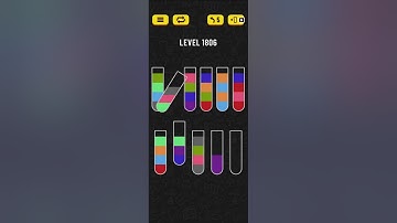 Water sort puzzle level 1806