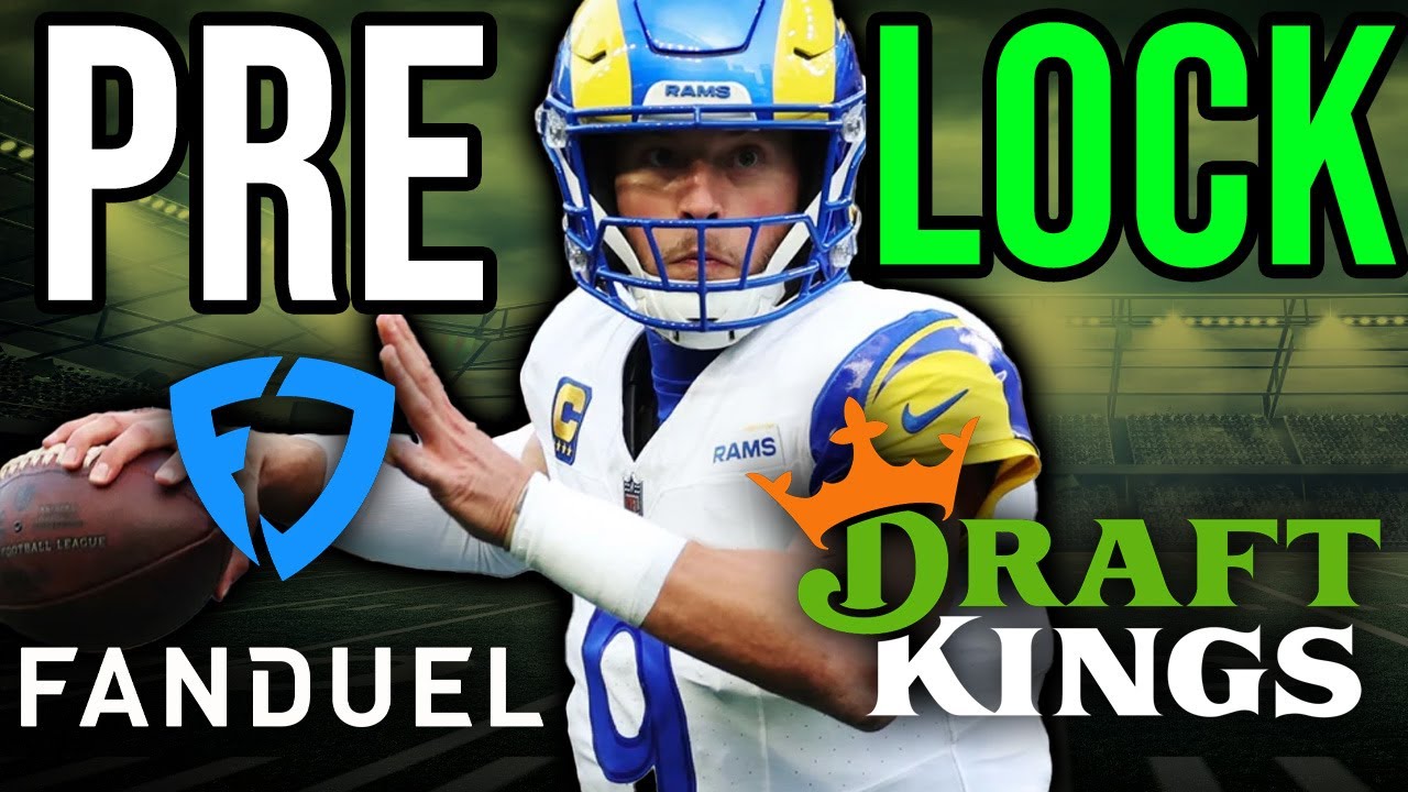 NFL Week 10 DFS Pre-Lock Show | DFS Army