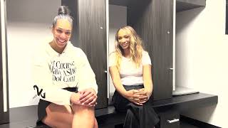 A'ja Wilson and Ari Chambers Sit Down Interview