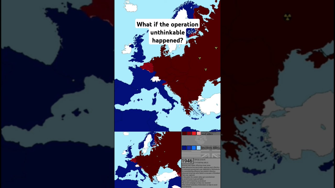 What if the operation unthinkable happened? 