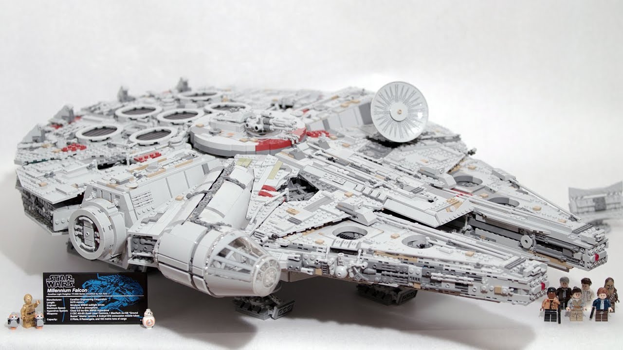 レゴ スター ウォーズ ミレニアム ファルコン Lego Star Wars Millennium Falcon 4k Youtube