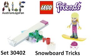 Мульт Lego Friends 30402 Snowboard Tricks Lego Speed Build Review