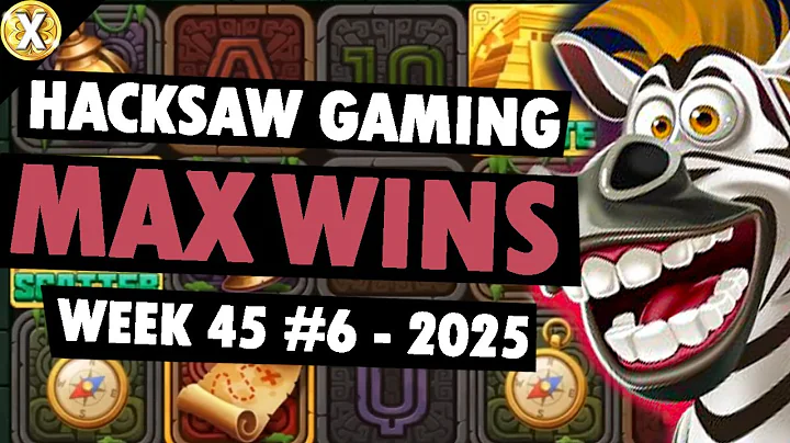 HACKSAW GAMING MAX WINS (WEEK 45 #6 - 2025)