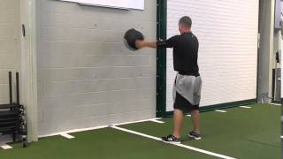 MB Squat Chest Pass