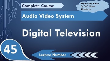 Digital Television DTV (Basics, Classifications, Signal transmission, Parameters & Merits) Explained