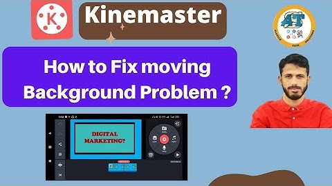How to fix background move/zoom problem in Kinemaster| Change Video background on Kinemaster|