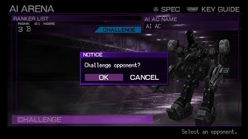 Armored Core Silent Line Portable Javelin DLC Project Nymbus 5 AI Arena