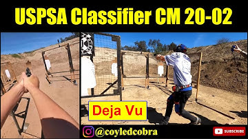 USPSA Classifier CM 20-02 "Deja Vu" - CZ Shadow 2 Production