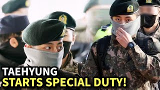 TAEHYUNG completes SDT training, starts duty in Chuncheon!