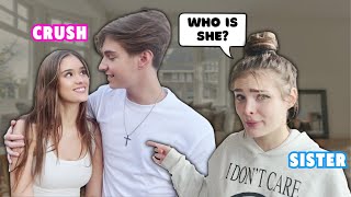 Introducing My CRUSH to My Family - UNEXPECTED Reaction from @thebrightonsharbino 🤯