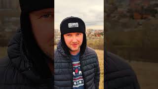 Шапка ушанка черная горы