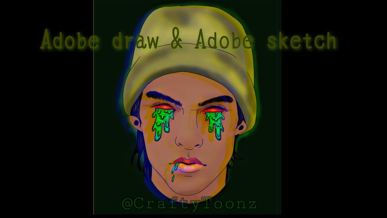 Full Cartoon ios Adobe draw & sketch - YouTube