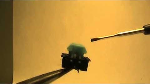 HI-TEK (Space Invader) Key Switch Actuation