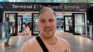 Exploring London Heathrow Airport Terminal 2 🇬🇧 (United Kingdom)