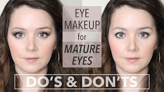 As people age their eyes become more hooded, and therefore makeup
techniques need to change well in order have the best look possible!
here are some do...